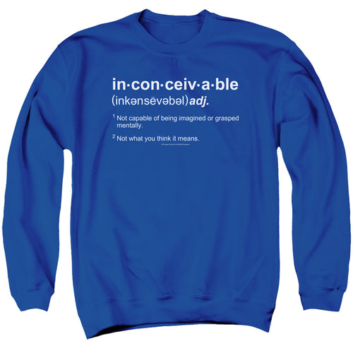 The Princess Bride Definition Royal Crewneck Sweatshirt