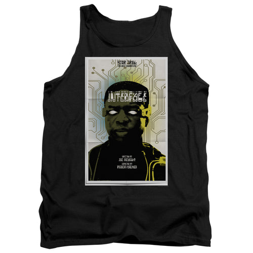 Star Trek Interface Black Tank Top