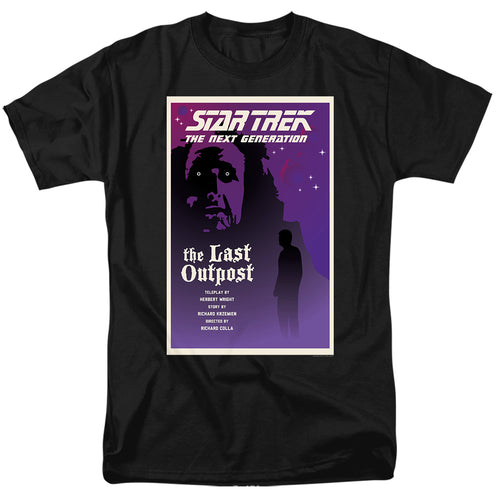 Star Trek The Last Outpost Black T-Shirt