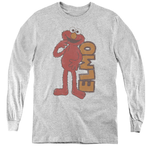 Sesame Street Vintage Elmo Youth Long Sleeve T-Shirt