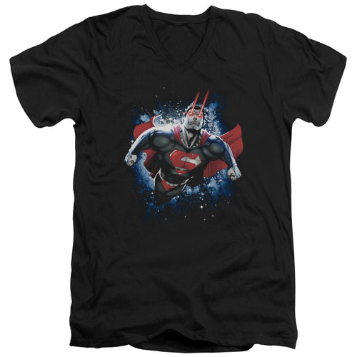 Superman Stardust V-Neck T-Shirt