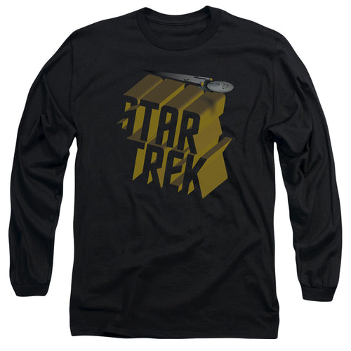 Star Trek 3D Logo Long Sleeve T-Shirt