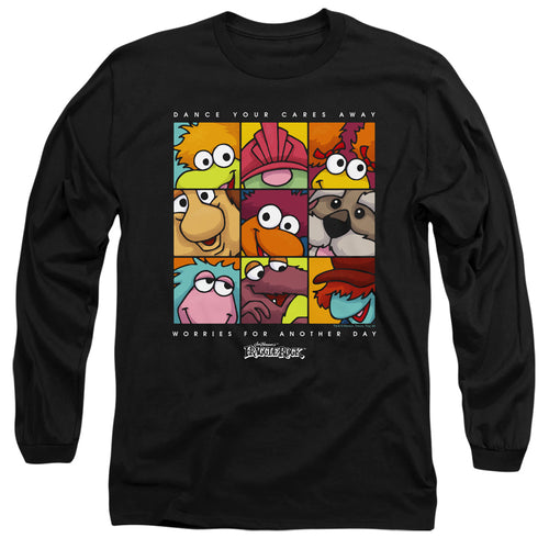 Fraggle Rock Squared Long Sleeve T-Shirt
