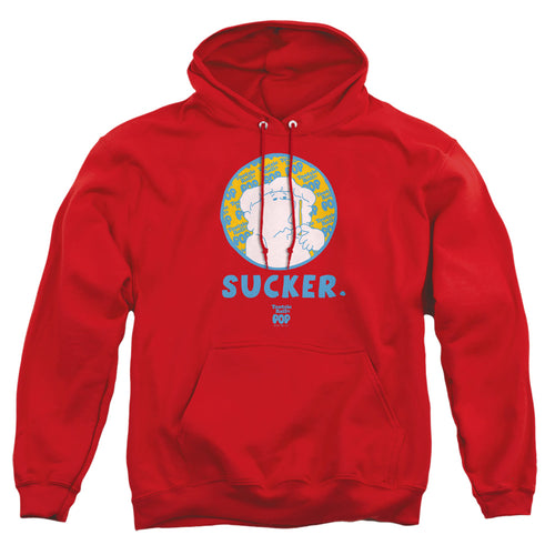 Tootsie Pop Sucker Red Pullover Hoodie