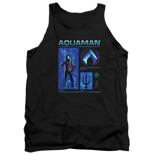 Aquaman Aquaman Stats Tank Top
