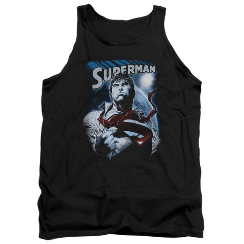 Superman Protect Earth Tank Top
