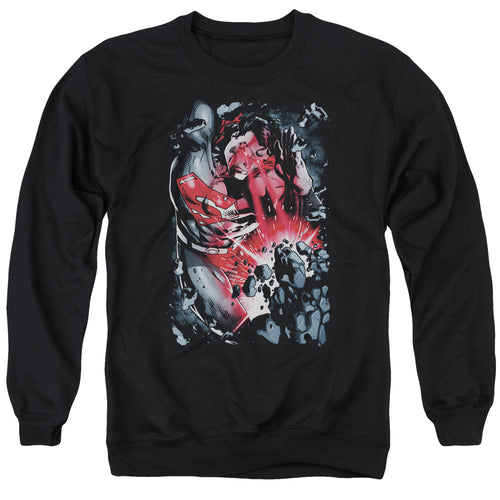 Superman Heat Blast Crewneck Sweatshirt