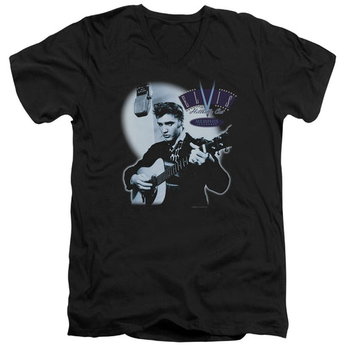 Elvis Presley Hillbilly Cat V-Neck T-Shirt
