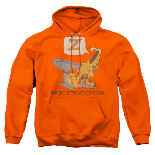 Garfield Attention Span Pullover Hoodie