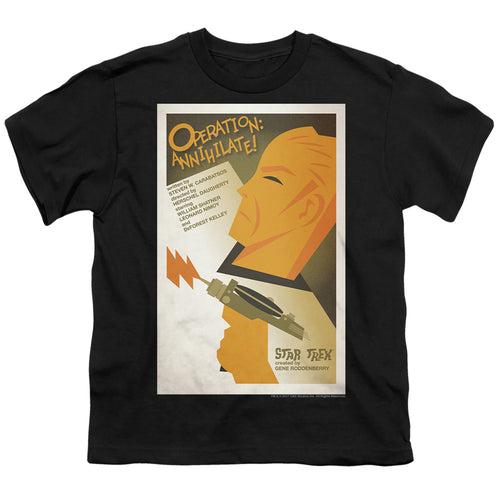 Star Trek Juan Ortiz Operation Annihilate Black Youth/Toddler T-Shirt