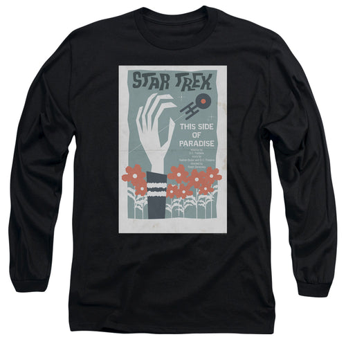 Star Trek Juan Ortiz This Side of Paradise Black Long Sleeve T-Shirt