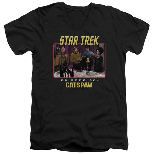 Star Trek Catspaw V-Neck T-Shirt
