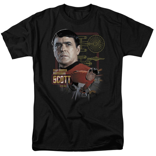 Star Trek Chief Engineer Montgomery Scott T-Shirt