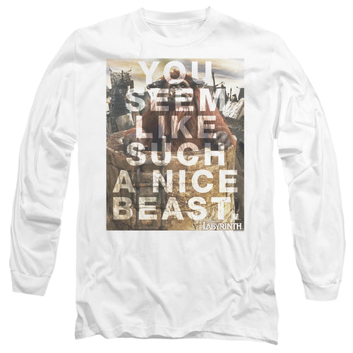 Labyrinth Nice Beast Long Sleeve T-Shirt