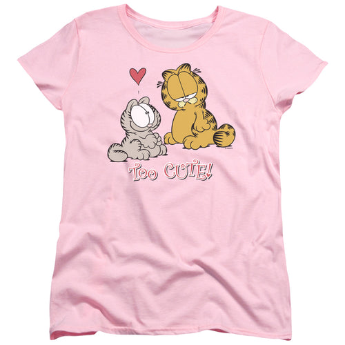 Garfield Too Cute Womens T-Shirt
