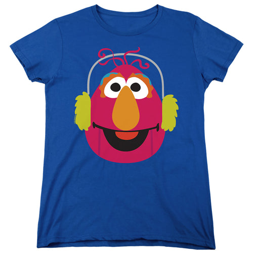 Sesame Street Christmas Nutcracker Telly Monster Womens T-Shirt