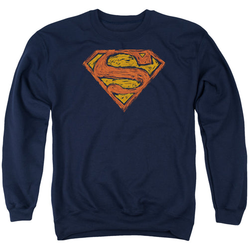 Superman Messy S Crewneck Sweatshirt