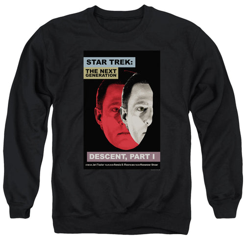 Star Trek Descent Part I Black Crewneck Sweatshirt