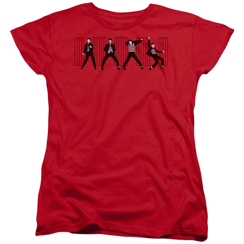 Elvis Presley Jailhouse Rock Womens T-Shirt