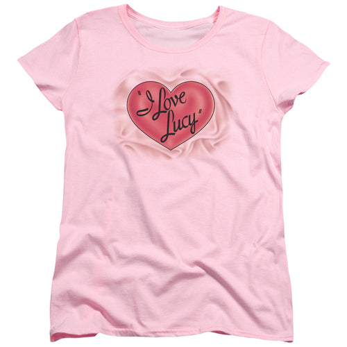 I Love Lucy Classic Logo Womens T-Shirt
