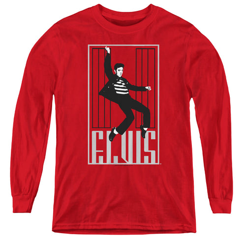 Elvis Presley One Jailhouse Youth Long Sleeve T-Shirt