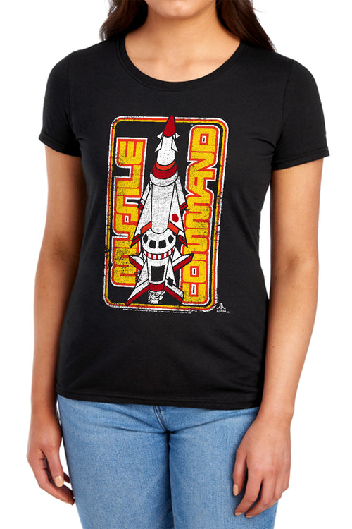 Atari Missile Womens T-Shirt