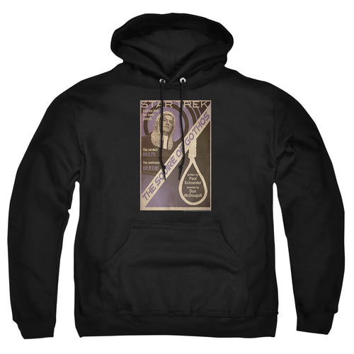 Star Trek Juan Ortiz The Squire of Gothos Black Pullover Hoodie