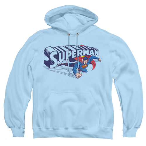 Superman Under Logo Pullover Hoodie