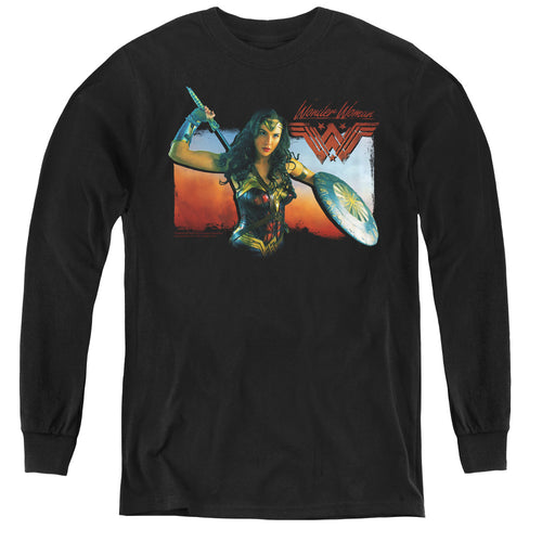 Wonder Woman (2017) Warrior Woman Youth Long Sleeve T-Shirt