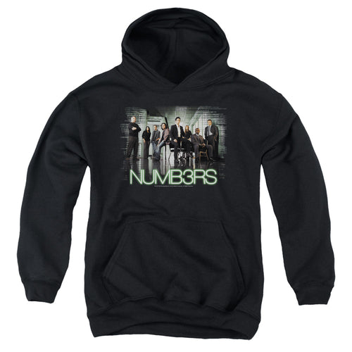 Numb3rs Numbers Cast Youth Hoodie
