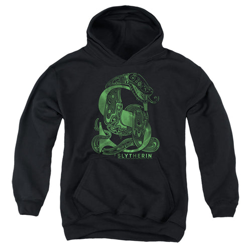 Harry Potter Slytherin S Logo Youth Hoodie