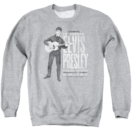 Elvis Presley In Person Crewneck Sweatshirt
