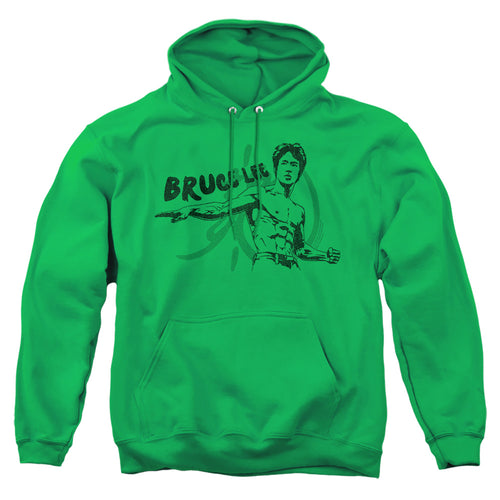 Bruce Lee Brush Lee Pullover Hoodie