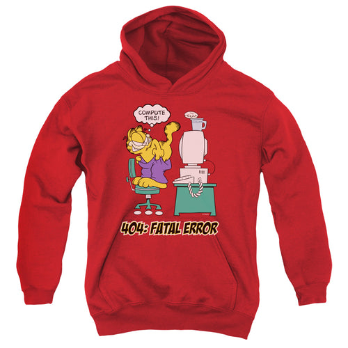 Garfield Compute This Youth Hoodie
