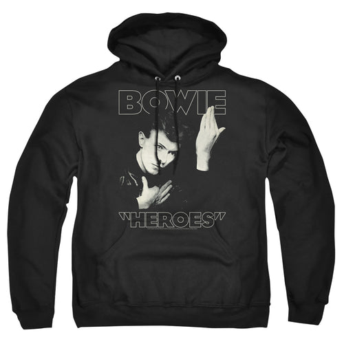 David Bowie Heroes Cover Pullover Hoodie
