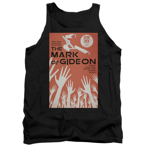 Star Trek Juan Ortiz The Mark of Gideon Black Tank Top