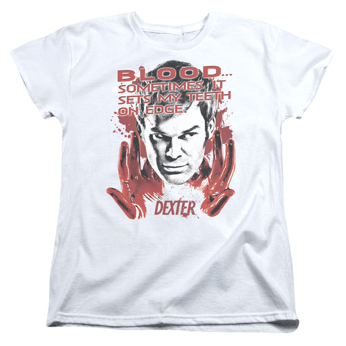 Dexter Blood Womens T-Shirt