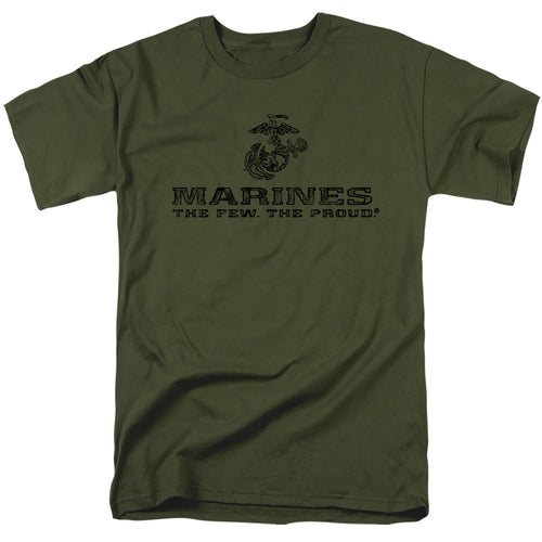 U.S. Marine Corps Distressed Logo T-Shirt