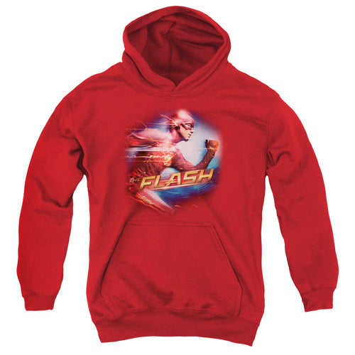 The Flash Fastest Man Red Youth Hoodie