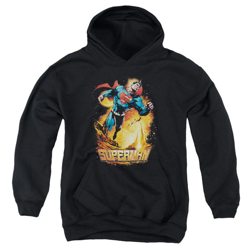 Superman Space Case Youth Hoodie
