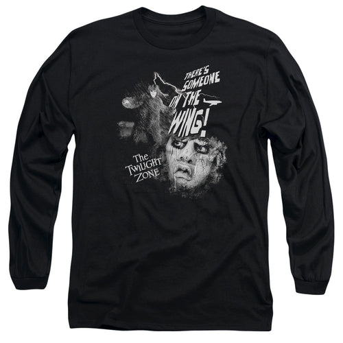The Twilight Zone Nightmare at 20,000 Feet Someone on the Wing Long Sleeve T-Shirt