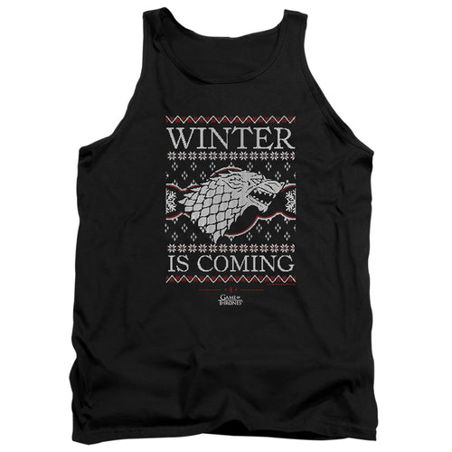 Game of Thrones Winter Is Coming Ugly Christmas Tank Top