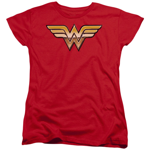 Justice League Golden Womens T-Shirt
