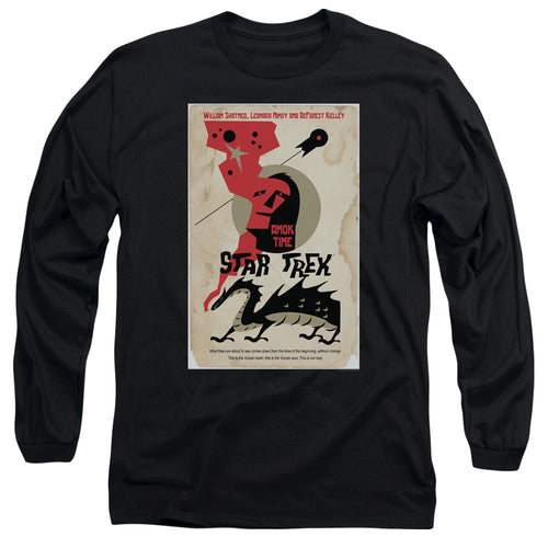 Star Trek Juan Ortiz Amok Time Black Long Sleeve T-Shirt