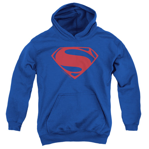 Justice League Superman Solid Color Youth Hoodie