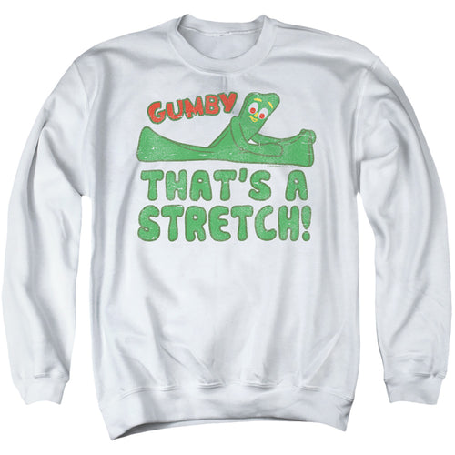 Gumby ThatS A Stretch Crewneck Sweatshirt