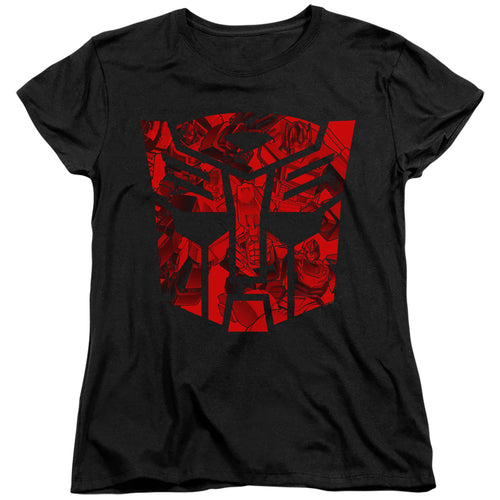 Transformers Tonal Autobot Womens T-Shirt