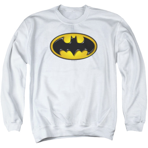 Batman Airbrush Bat Symbol Crewneck Sweatshirt