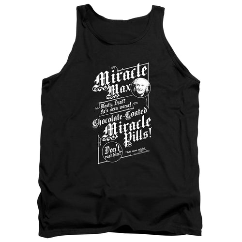 The Princess Bride Miracle Max Black Tank Top