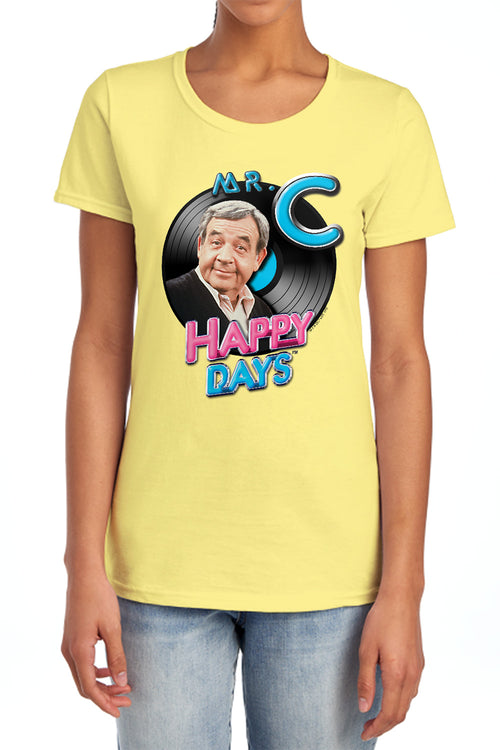 Happy Days Mr. C Womens T-Shirt